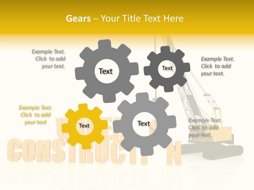 Senior  White Background Holding Hands PowerPoint Template