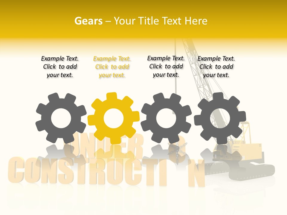 Senior  White Background Holding Hands PowerPoint Template