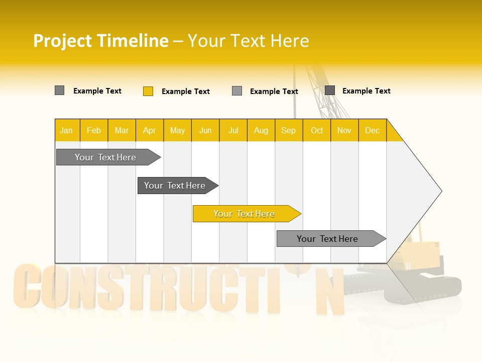 Senior  White Background Holding Hands PowerPoint Template