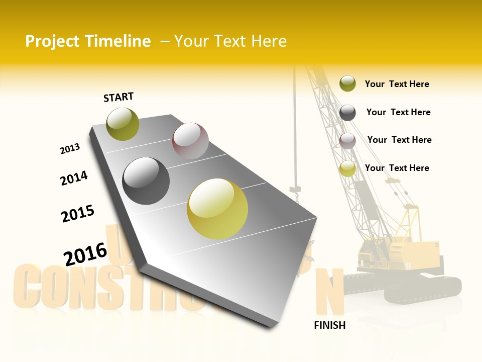 Senior  White Background Holding Hands PowerPoint Template