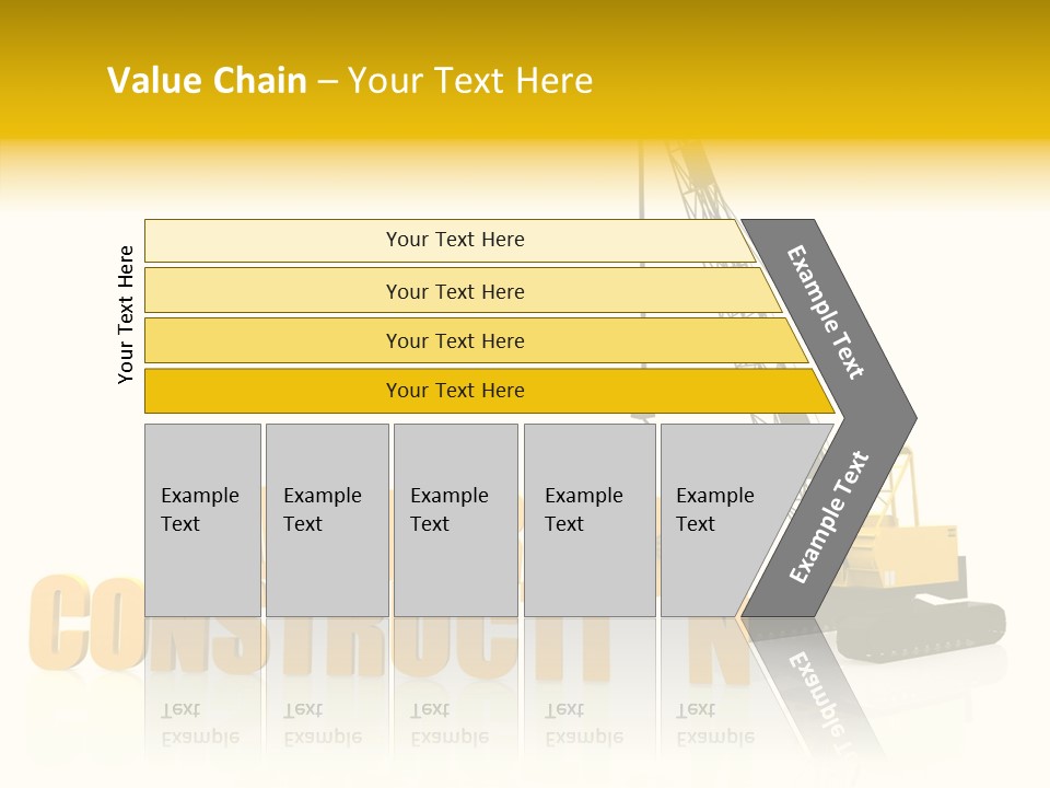 Senior  White Background Holding Hands PowerPoint Template