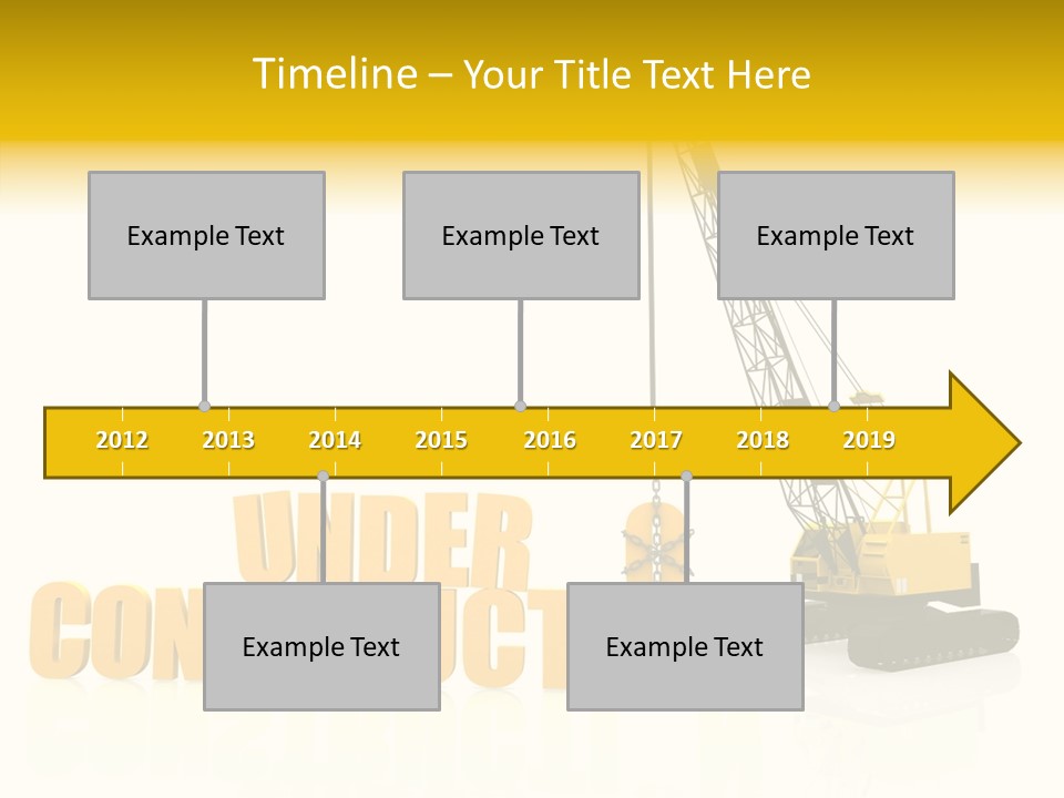 Senior  White Background Holding Hands PowerPoint Template