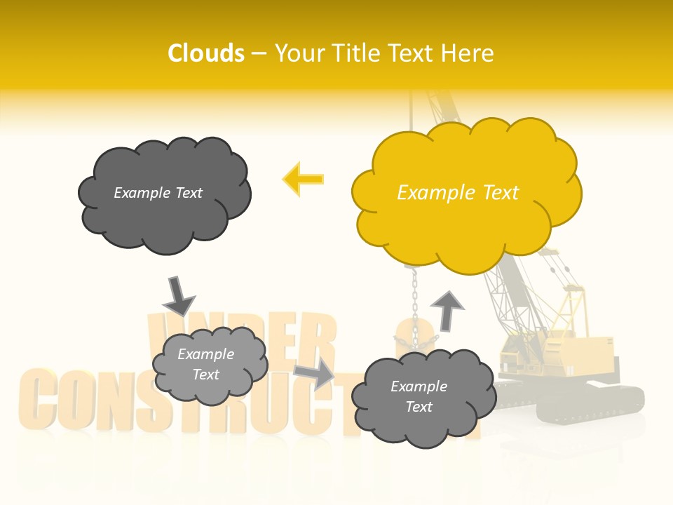 Senior  White Background Holding Hands PowerPoint Template