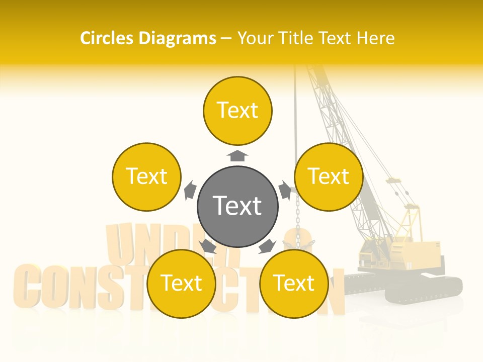 Senior  White Background Holding Hands PowerPoint Template