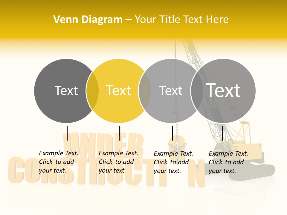 Senior  White Background Holding Hands PowerPoint Template