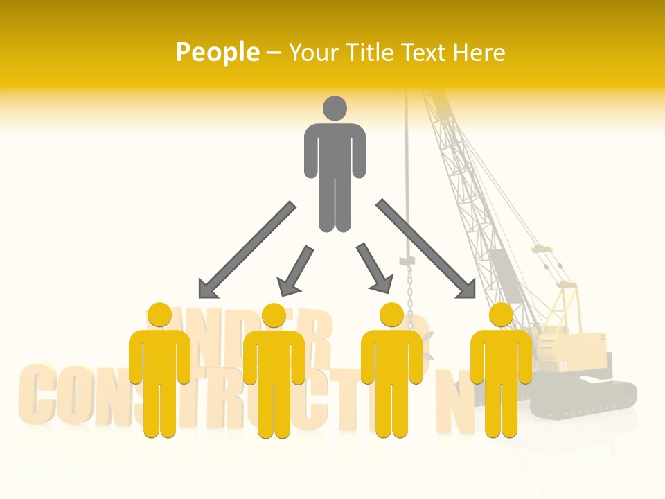 Senior  White Background Holding Hands PowerPoint Template