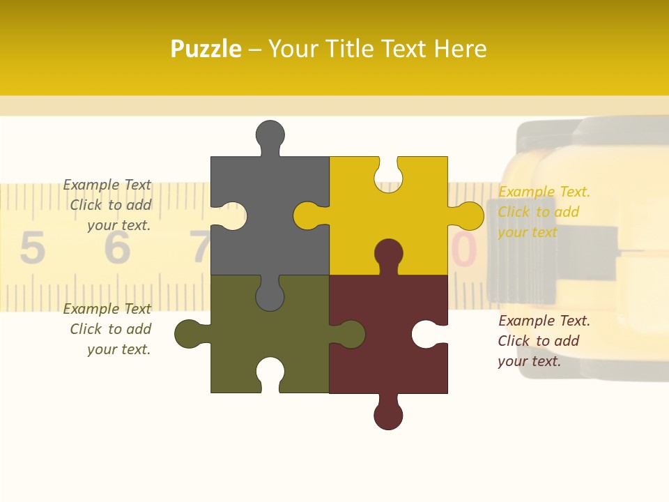 Female Elder Assist PowerPoint Template