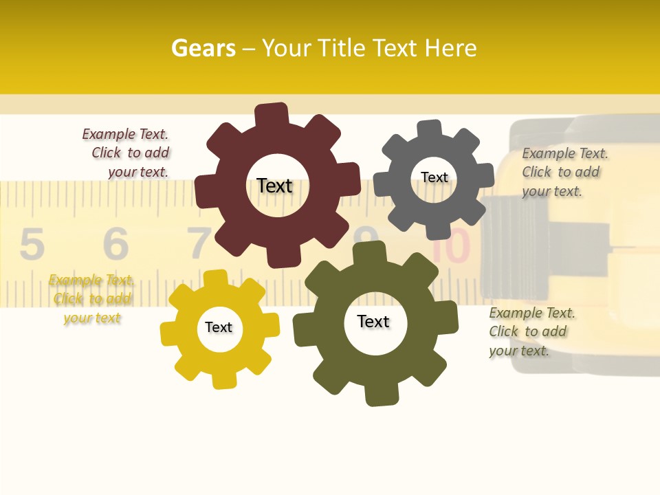 Female Elder Assist PowerPoint Template