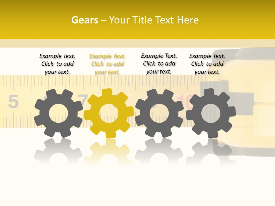 Female Elder Assist PowerPoint Template