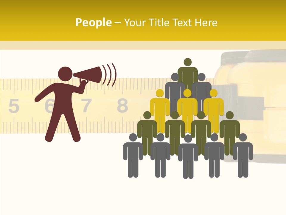 Female Elder Assist PowerPoint Template