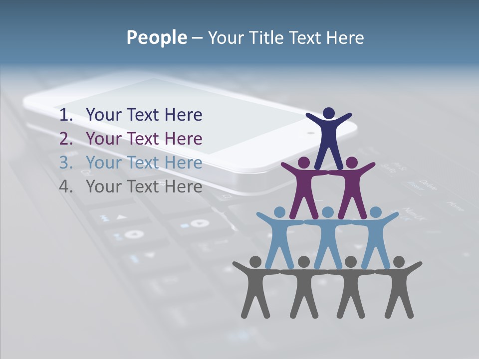 Human Old Two PowerPoint Template