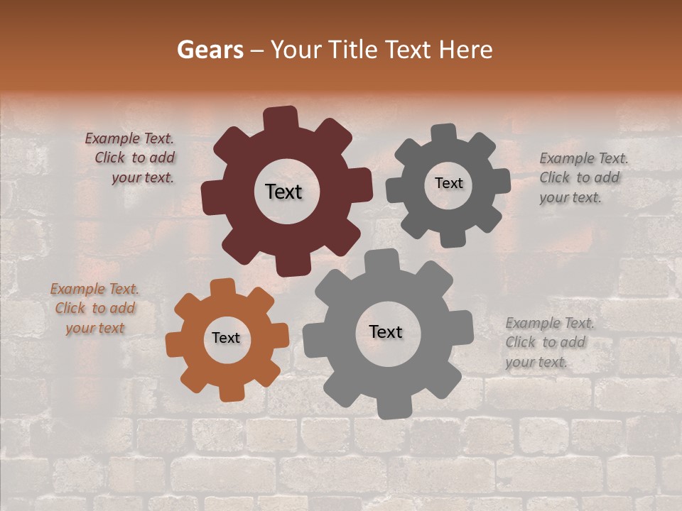 Grandmother Holding Hands Two PowerPoint Template