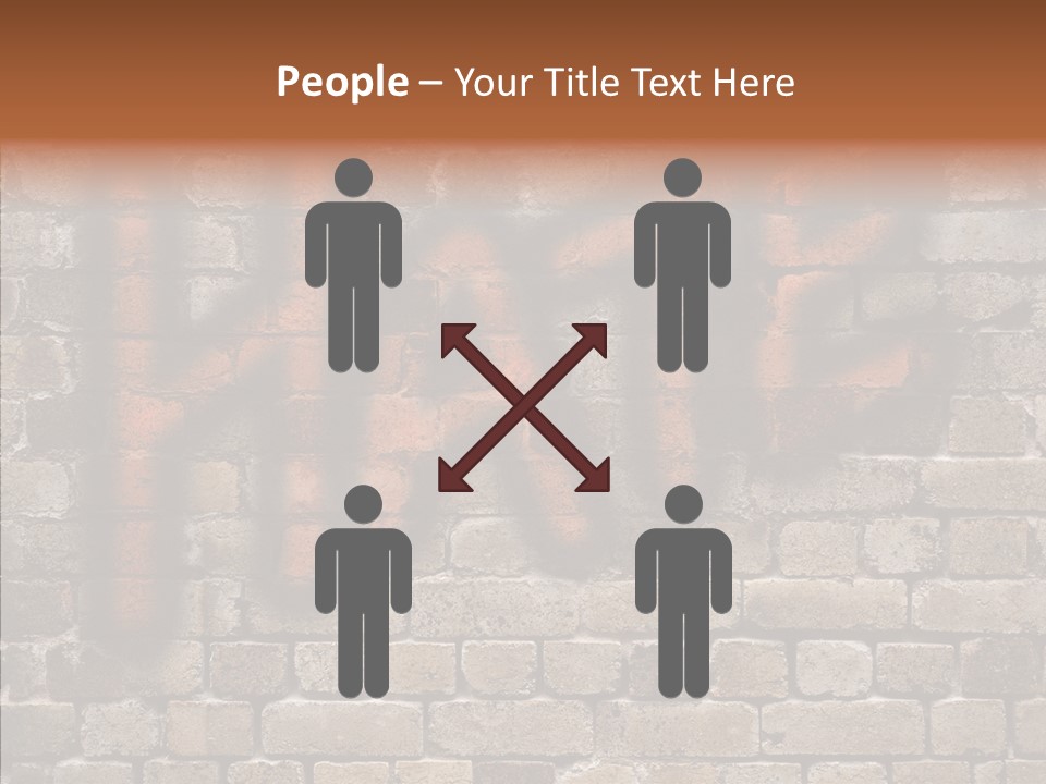 Grandmother Holding Hands Two PowerPoint Template