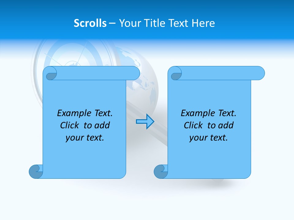 Helping Hand Sharing Two PowerPoint Template