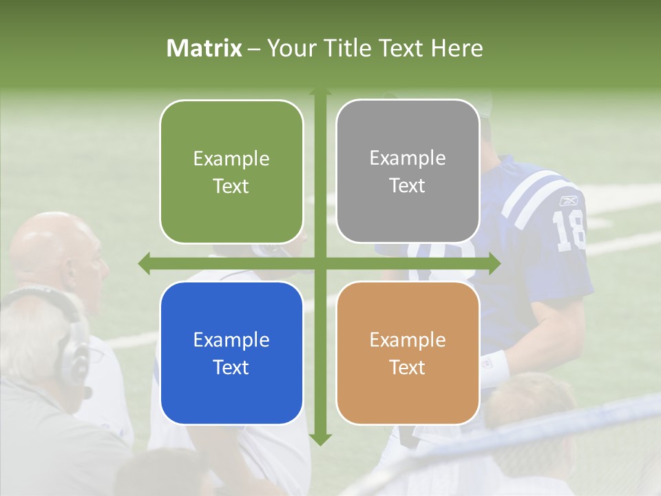 Helping Hand Old Senior PowerPoint Template