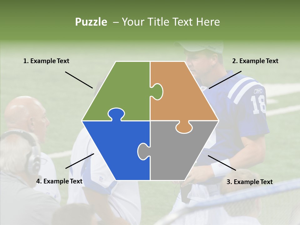 Helping Hand Old Senior PowerPoint Template