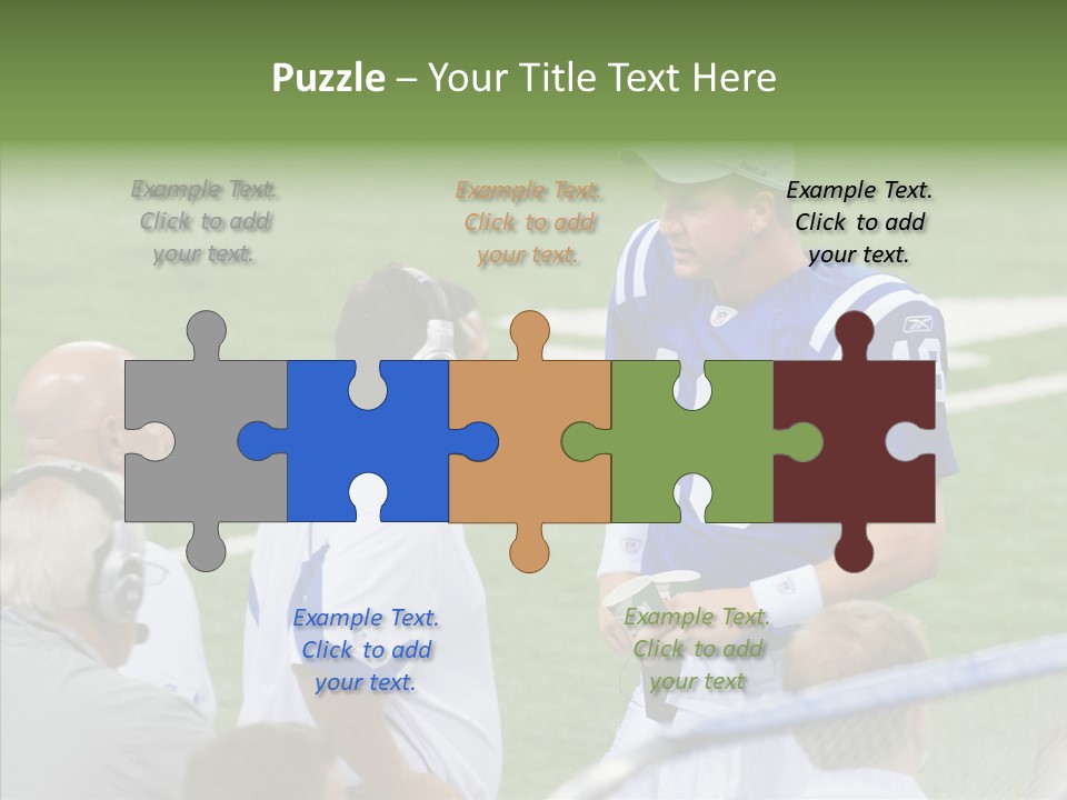 Helping Hand Old Senior PowerPoint Template