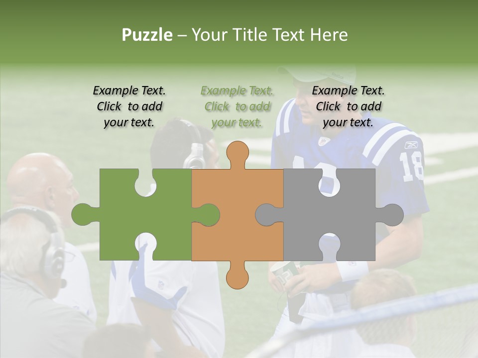 Helping Hand Old Senior PowerPoint Template