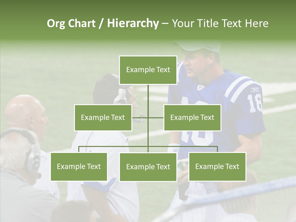 Helping Hand Old Senior PowerPoint Template