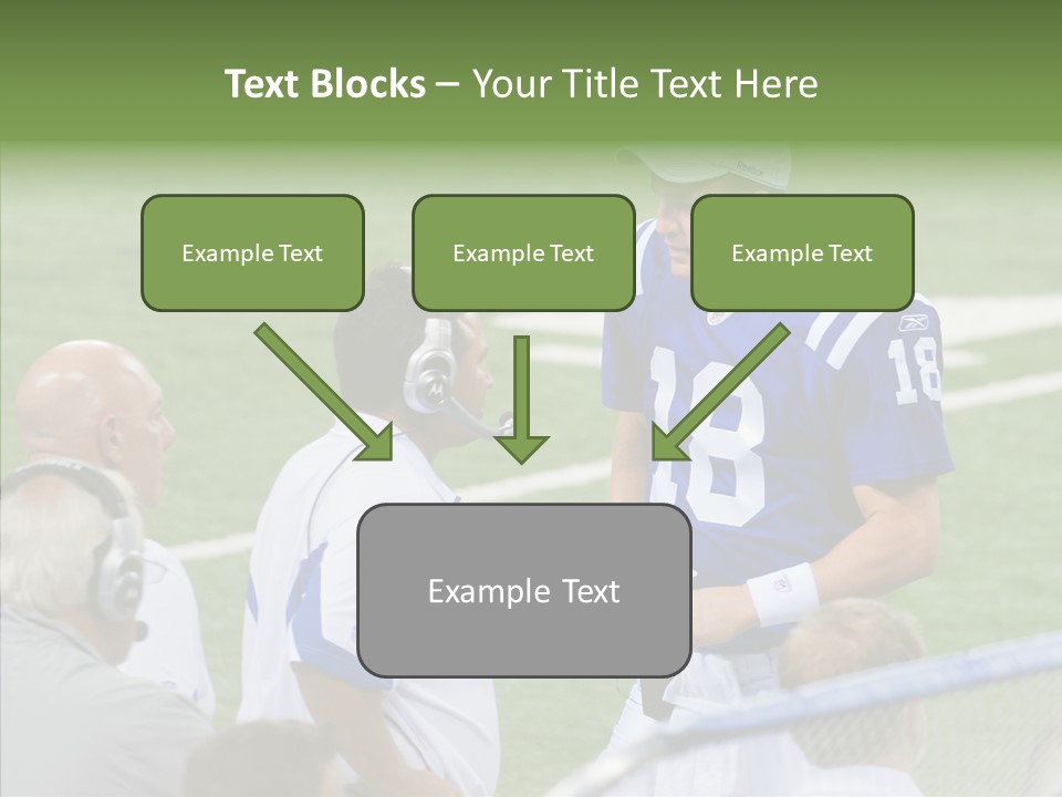 Helping Hand Old Senior PowerPoint Template