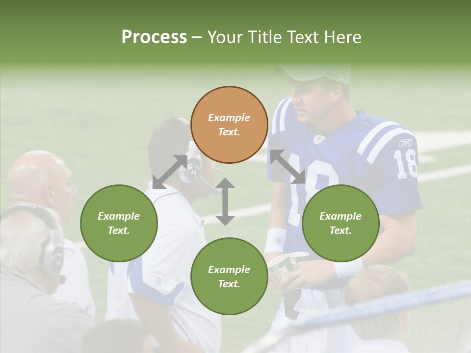 Helping Hand Old Senior PowerPoint Template