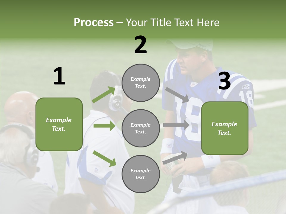 Helping Hand Old Senior PowerPoint Template