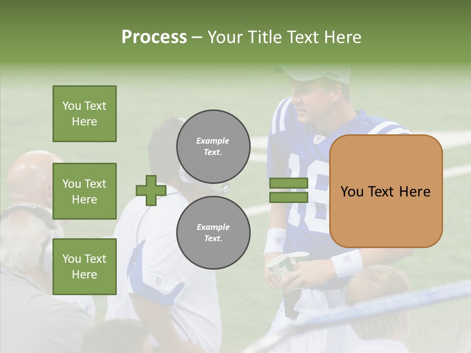 Helping Hand Old Senior PowerPoint Template