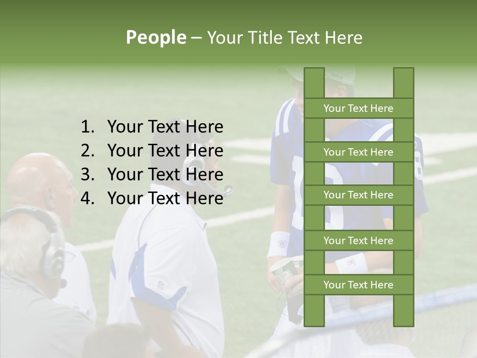 Helping Hand Old Senior PowerPoint Template