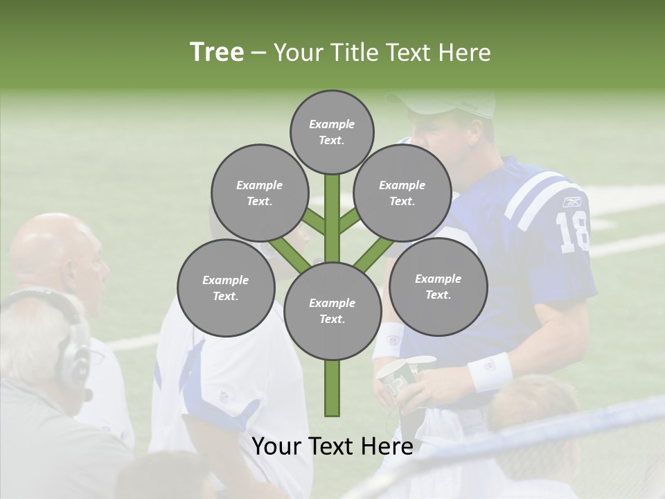 Helping Hand Old Senior PowerPoint Template