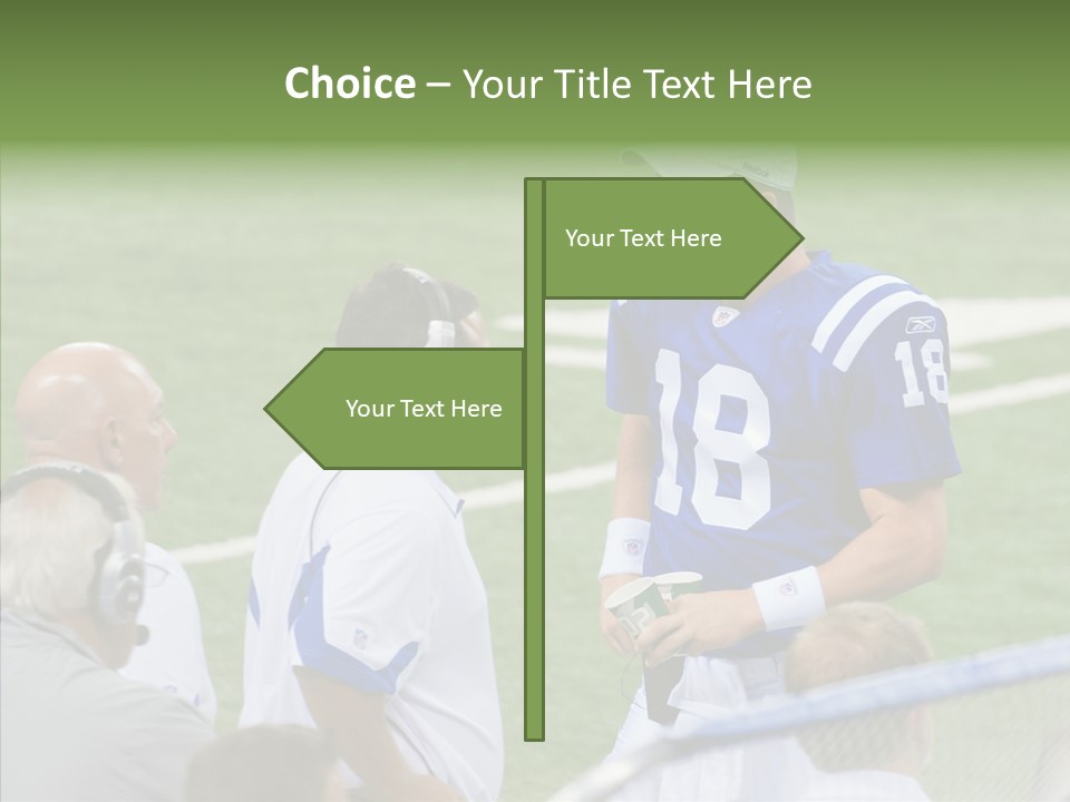 Helping Hand Old Senior PowerPoint Template