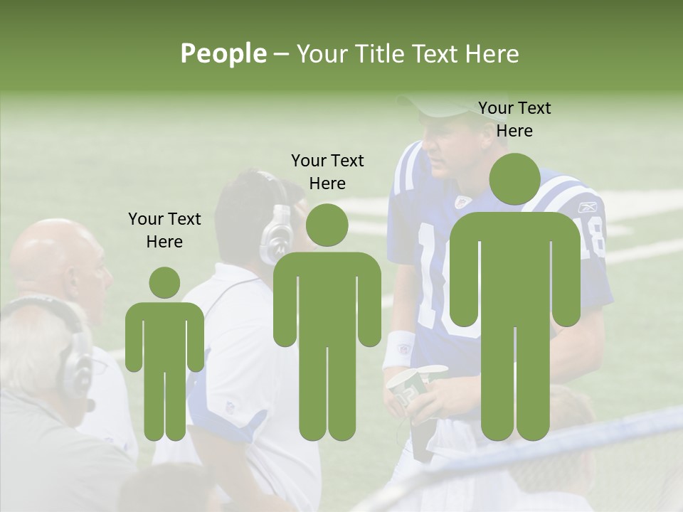 Helping Hand Old Senior PowerPoint Template