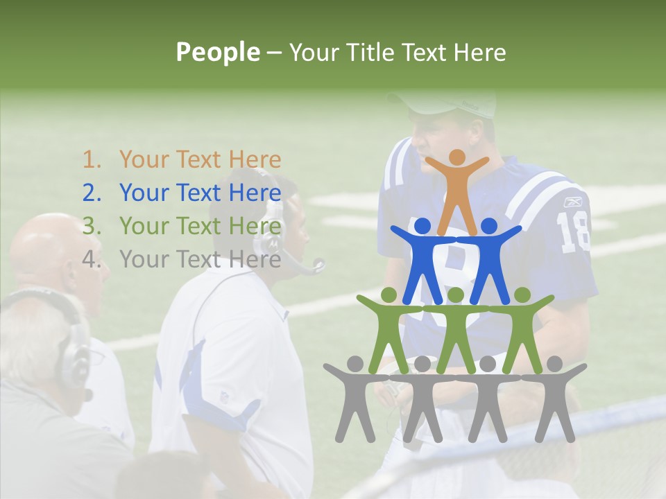 Helping Hand Old Senior PowerPoint Template