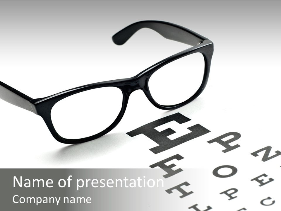 Touching Closeup Elder PowerPoint Template