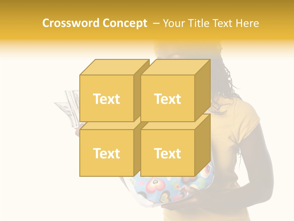 Female Hand Aging PowerPoint Template