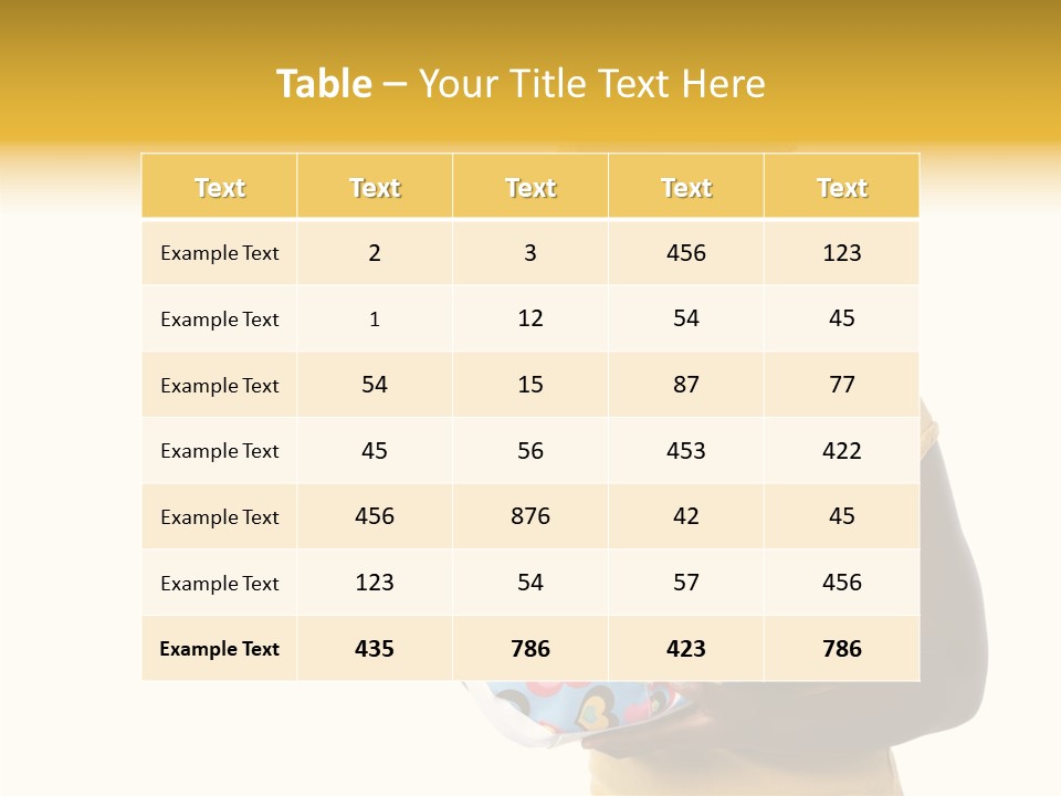 Female Hand Aging PowerPoint Template