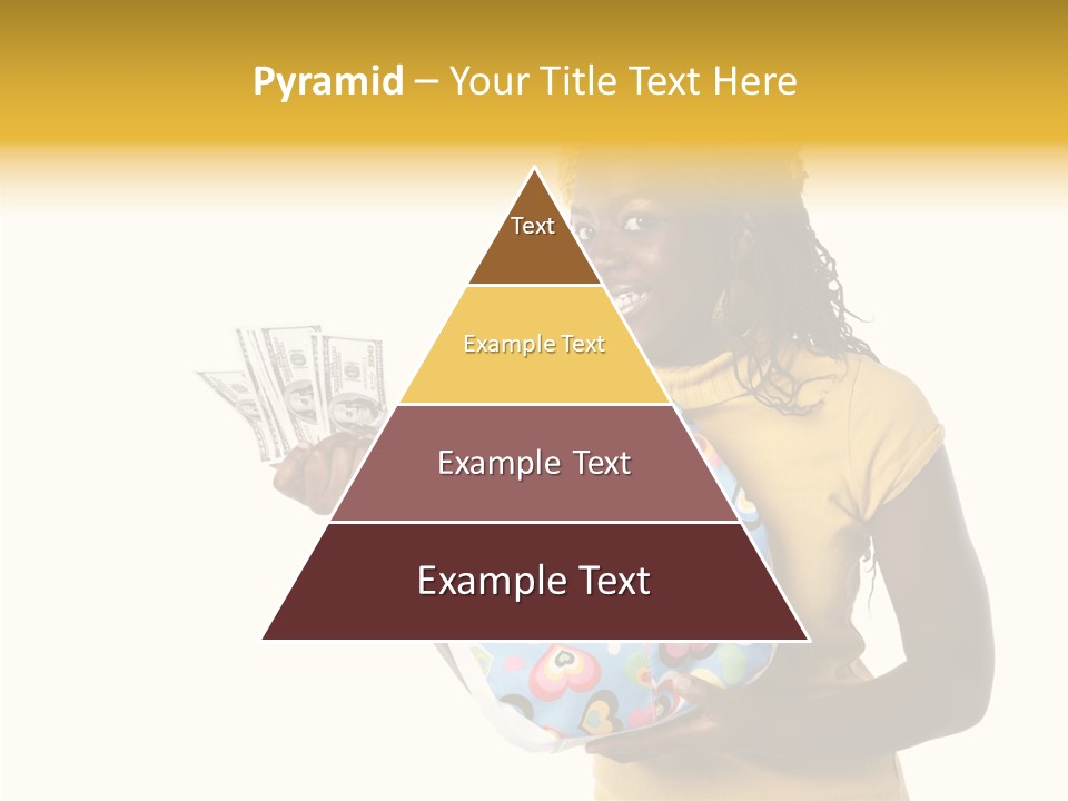 Female Hand Aging PowerPoint Template