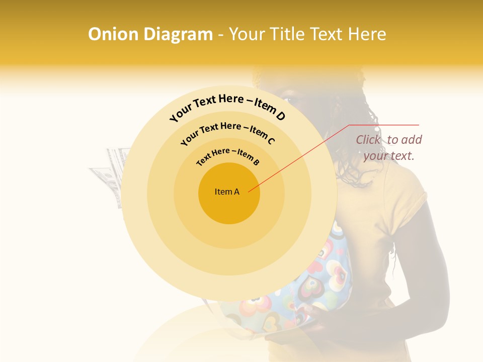 Female Hand Aging PowerPoint Template