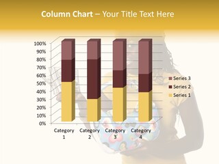 Female Hand Aging PowerPoint Template