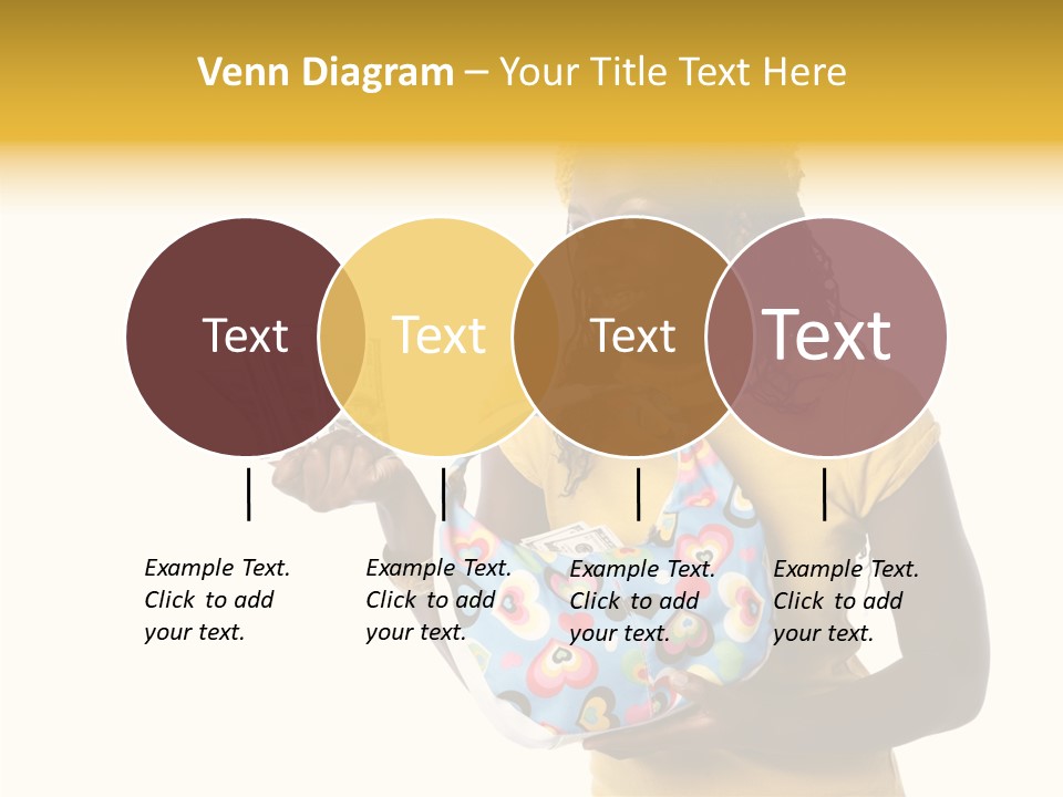 Female Hand Aging PowerPoint Template