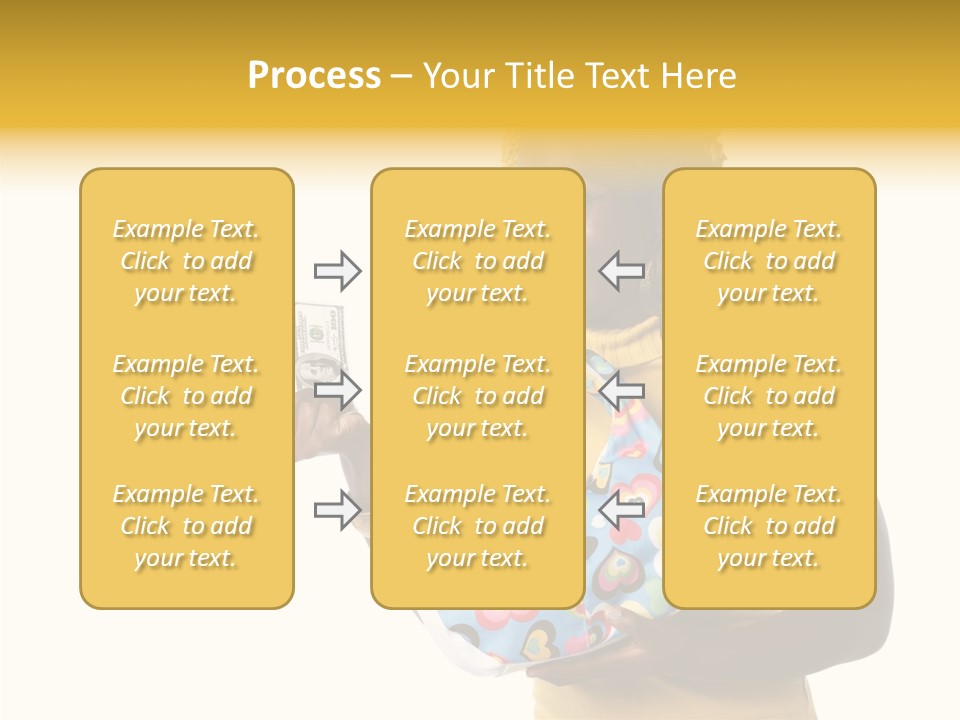 Female Hand Aging PowerPoint Template
