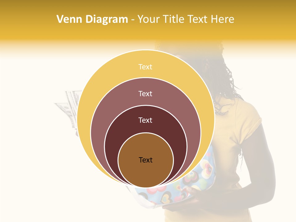 Female Hand Aging PowerPoint Template