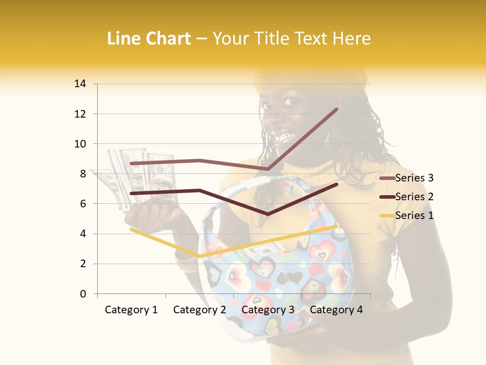 Female Hand Aging PowerPoint Template
