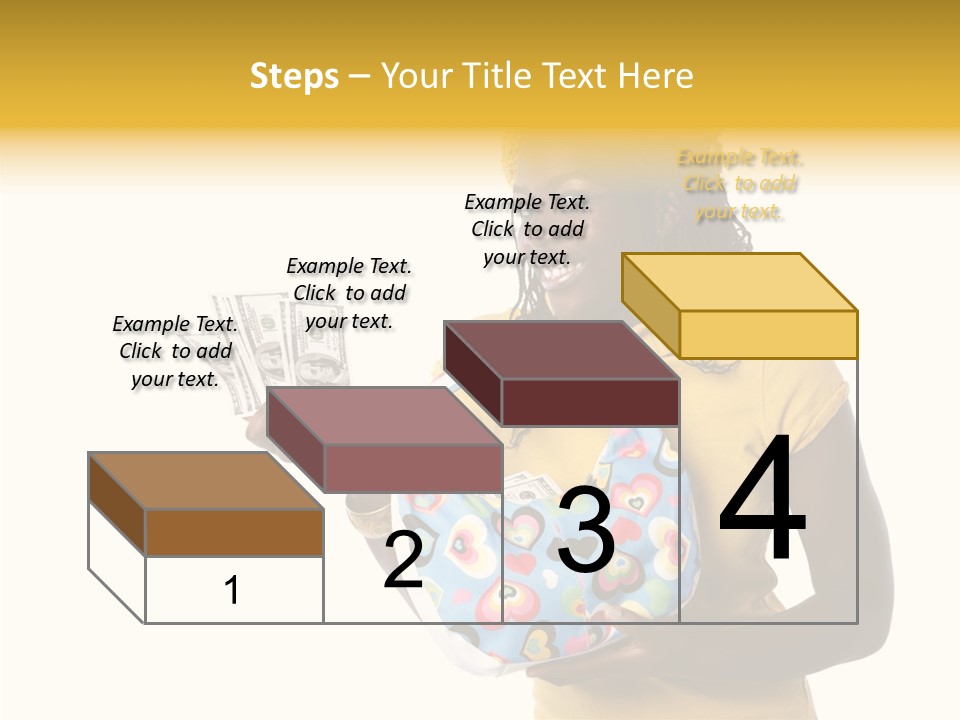Female Hand Aging PowerPoint Template
