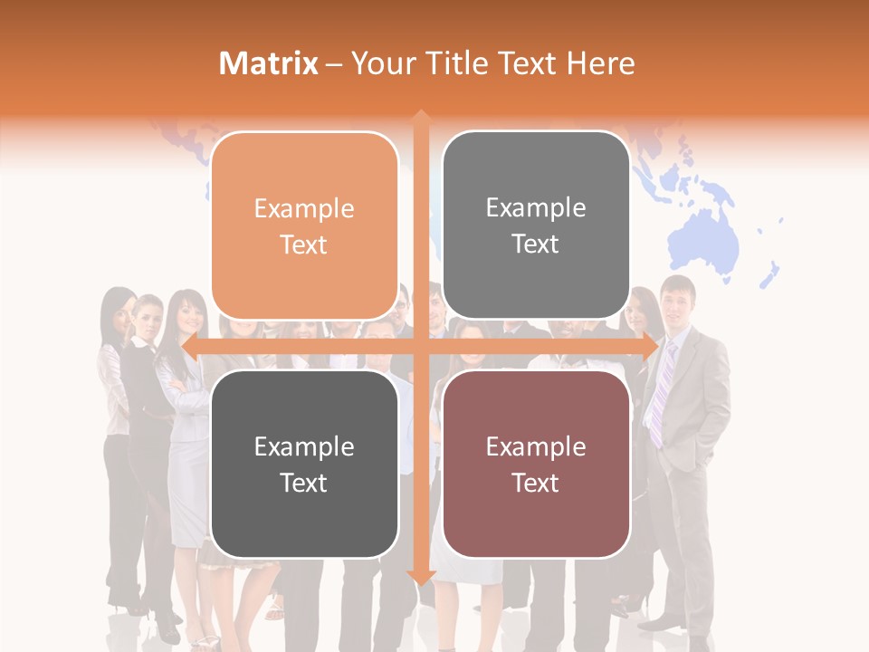 Old Finger Women PowerPoint Template