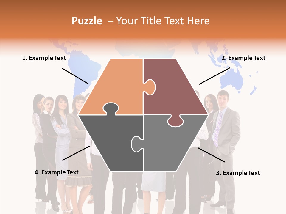 Old Finger Women PowerPoint Template