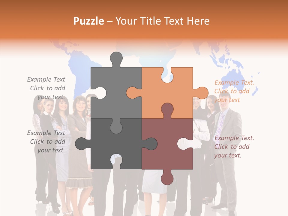 Old Finger Women PowerPoint Template