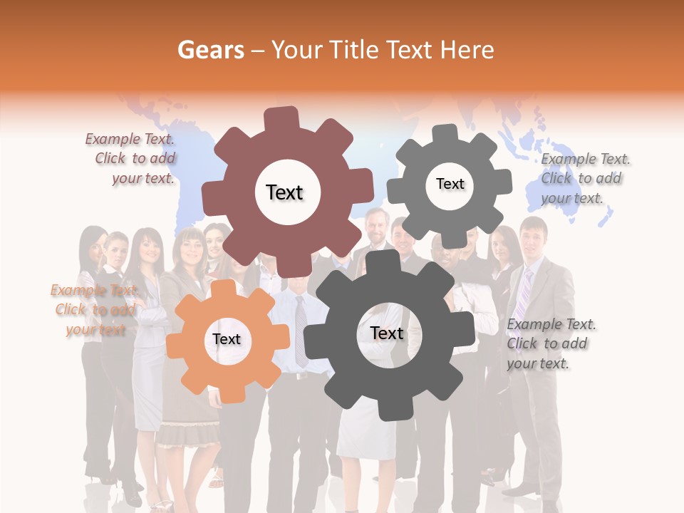 Old Finger Women PowerPoint Template