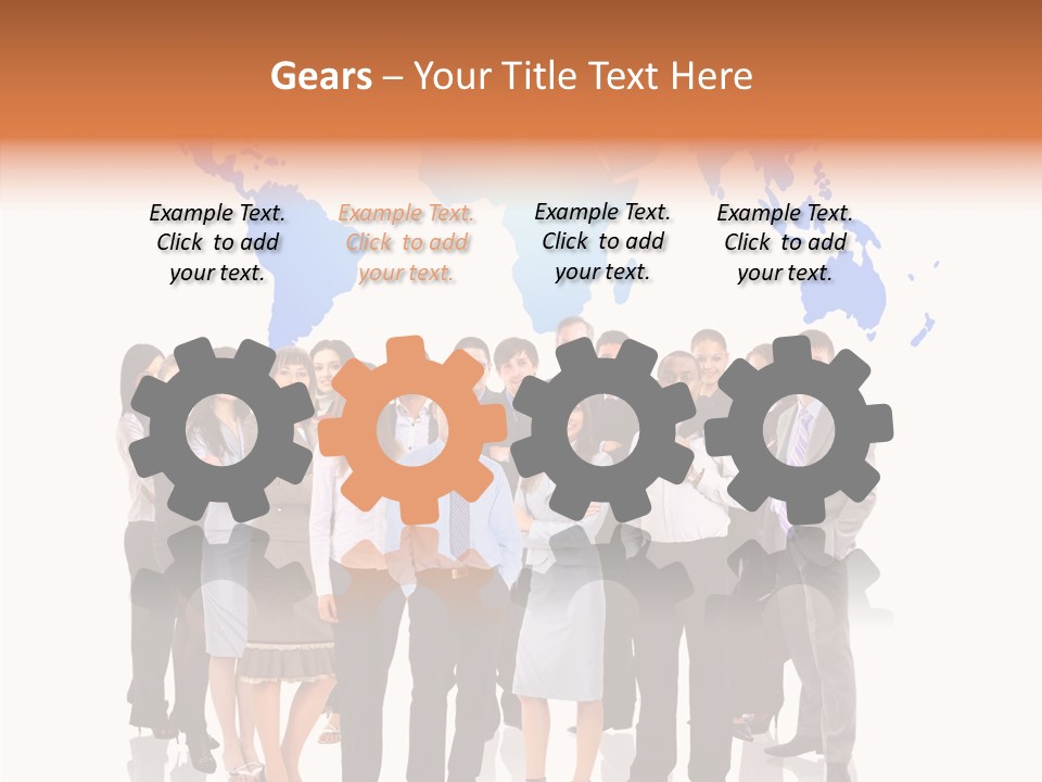 Old Finger Women PowerPoint Template