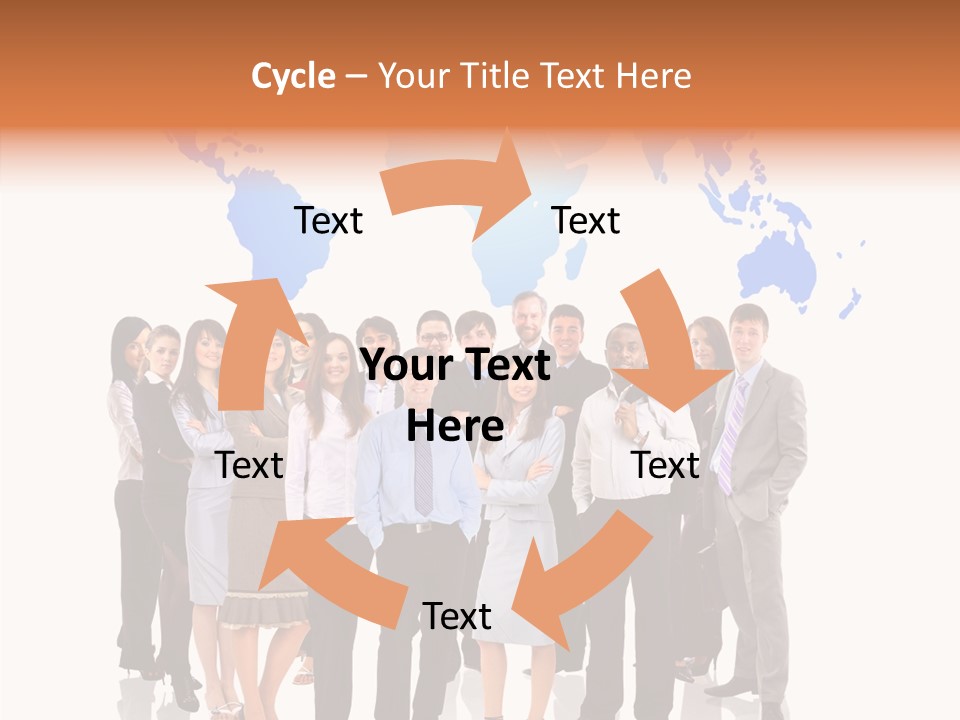 Old Finger Women PowerPoint Template