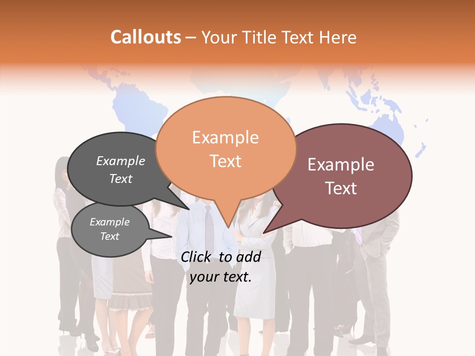 Old Finger Women PowerPoint Template